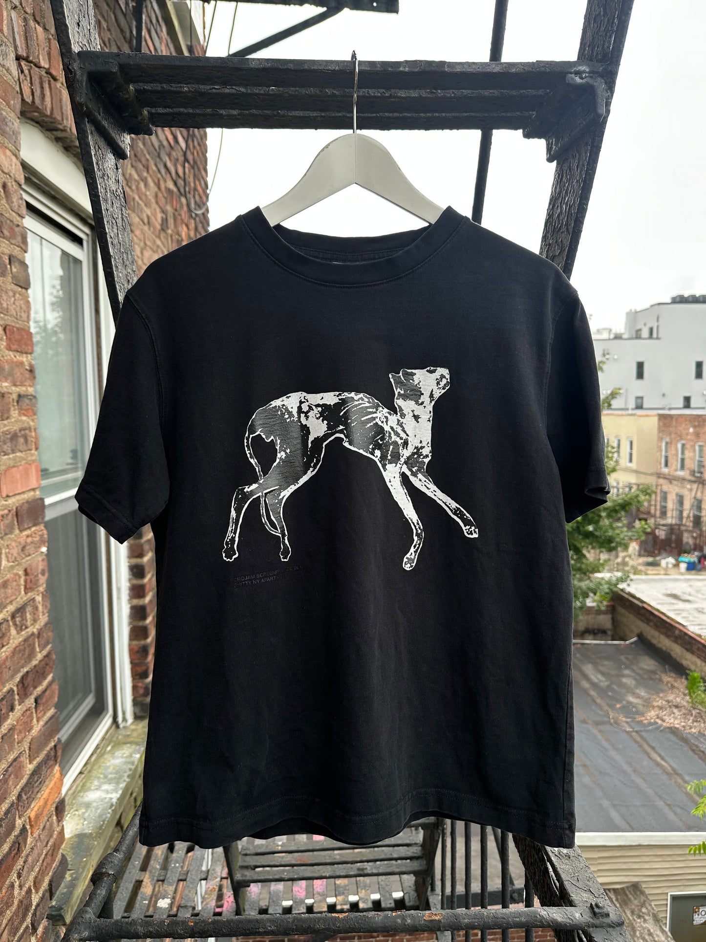 Boxy Black Feral Tee