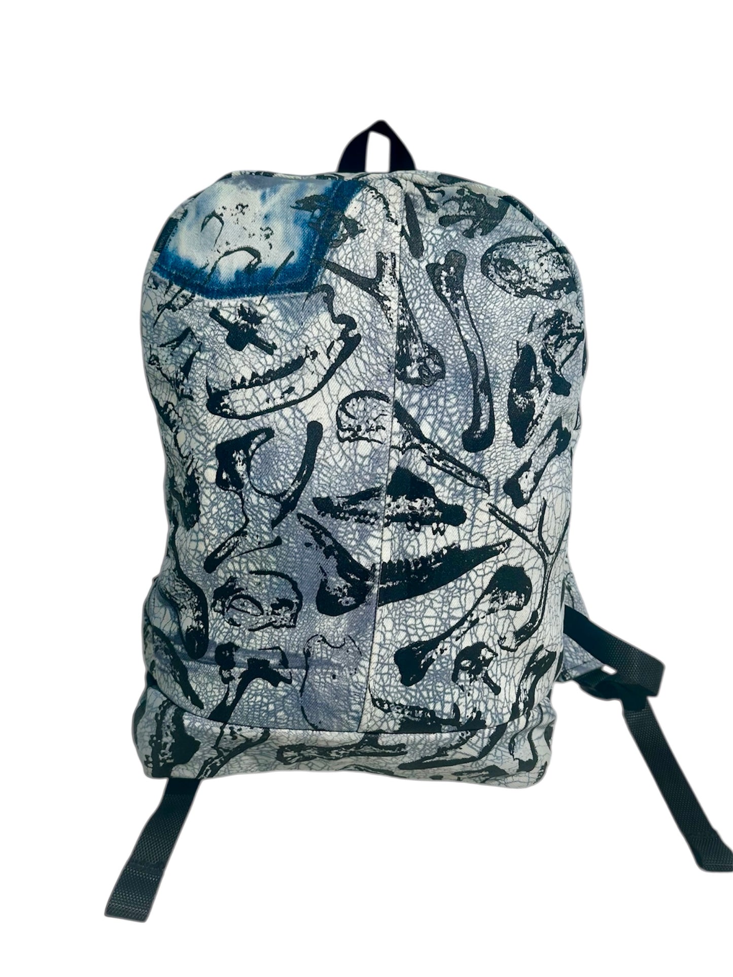 Bone Dyed BackPack (Blue)