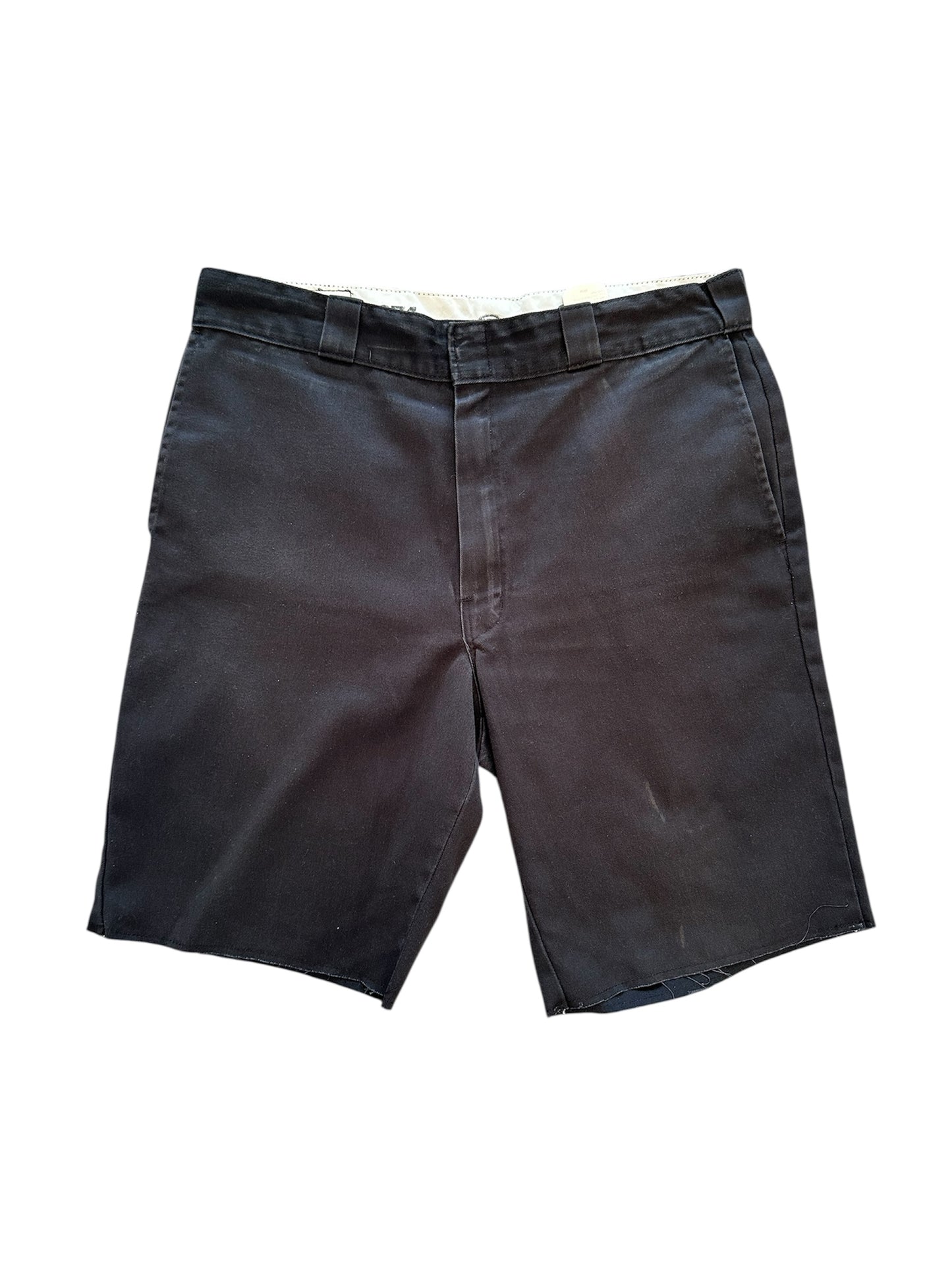 Jam Cargo Shorts Black w/ finished Raw Hem