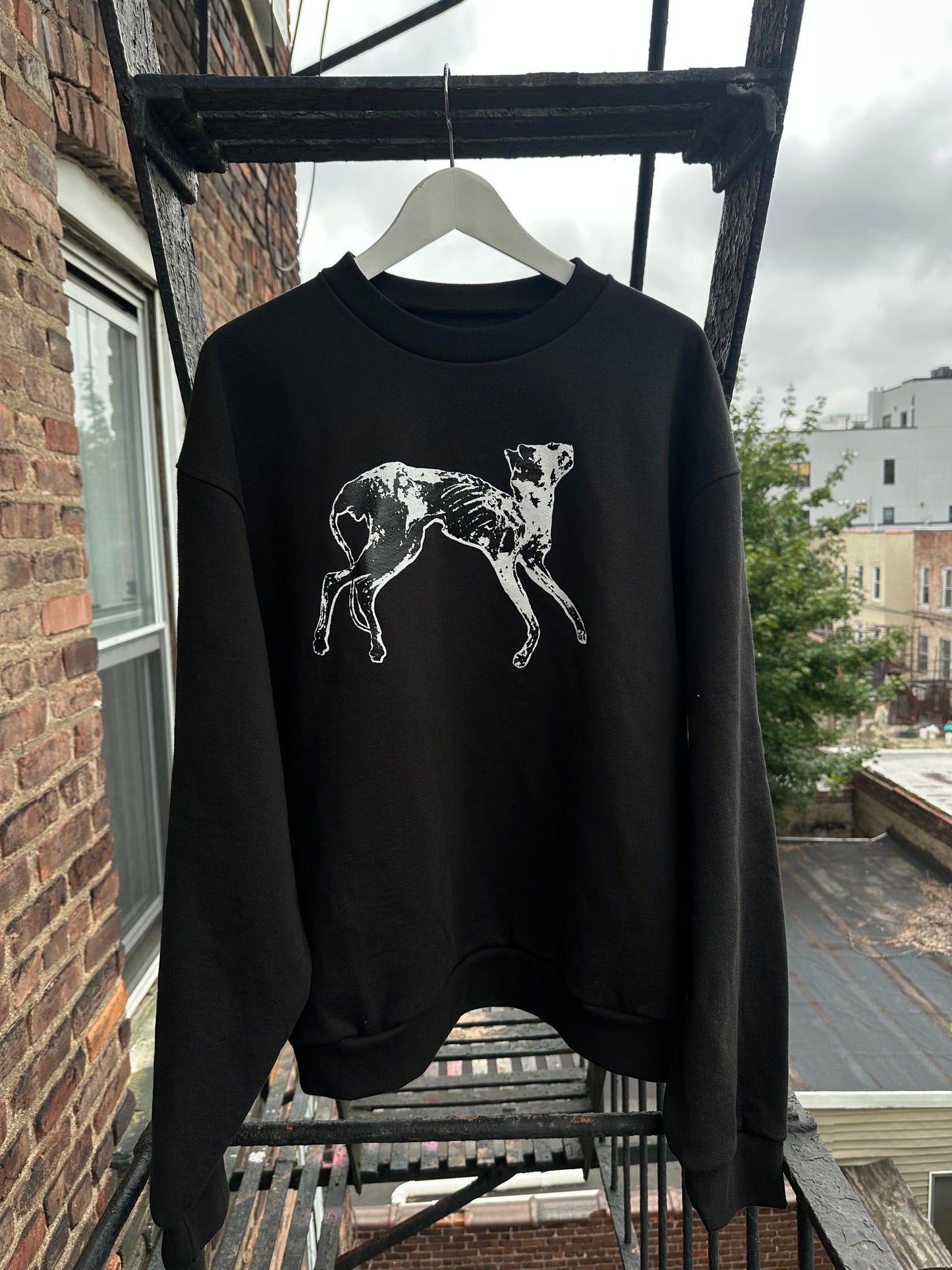 Black Feral Crewneck