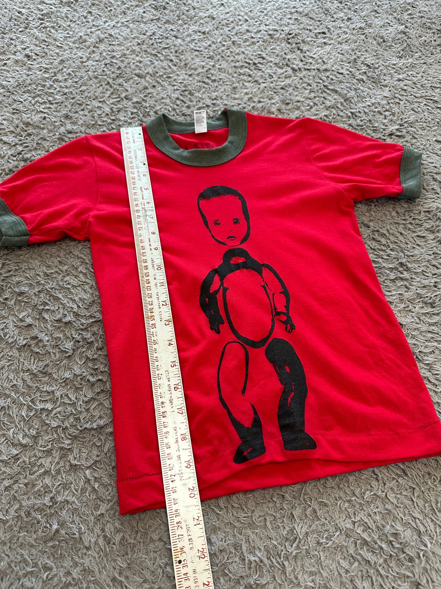 Baby Tee Red/Black