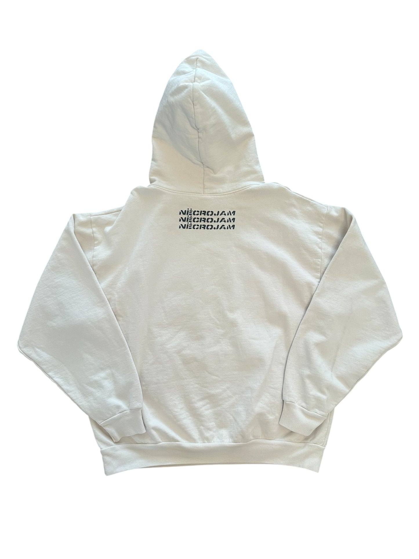Biohazard Heavyweight Hood (cream color blank)