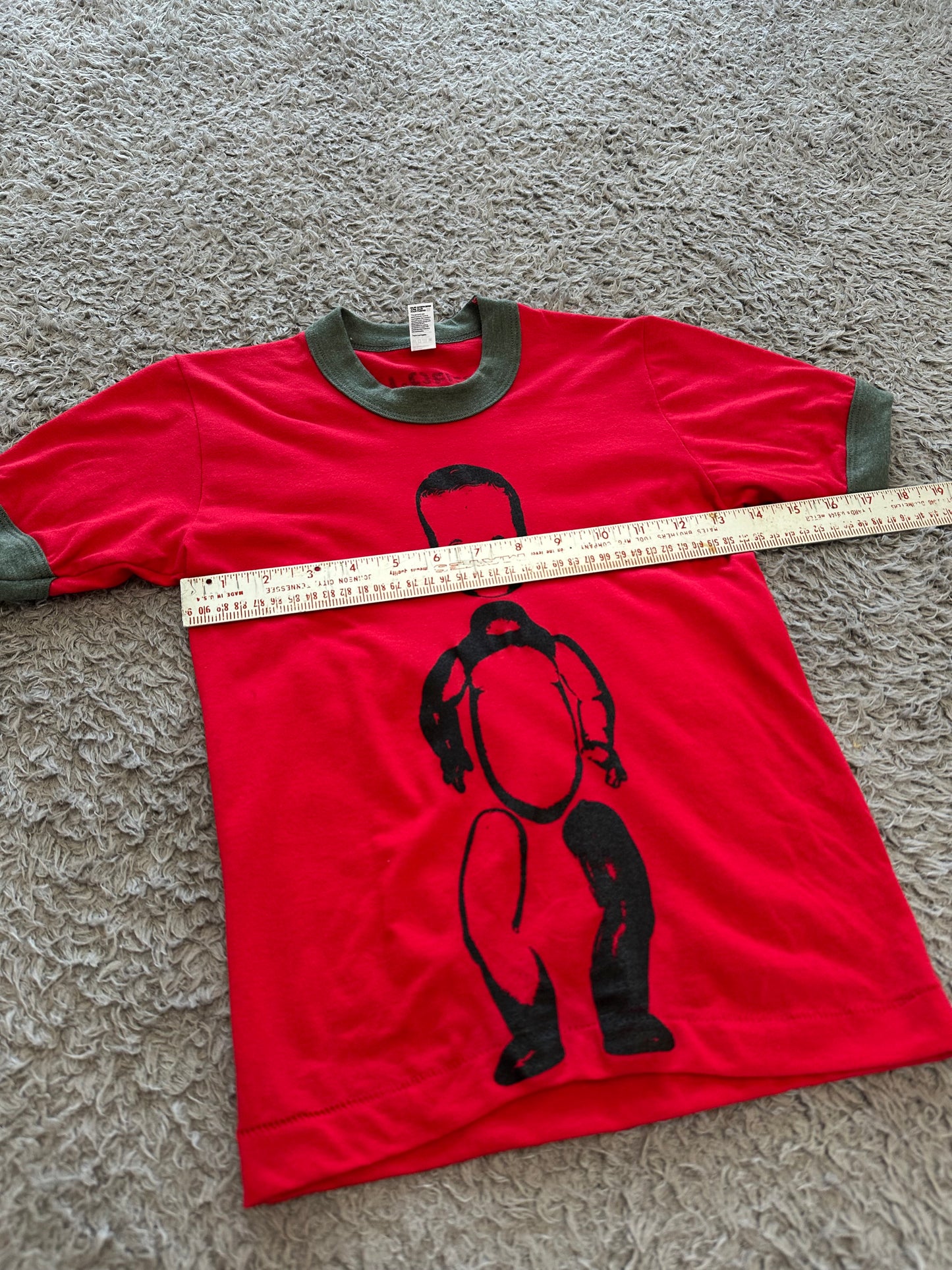 Baby Tee Red/Black