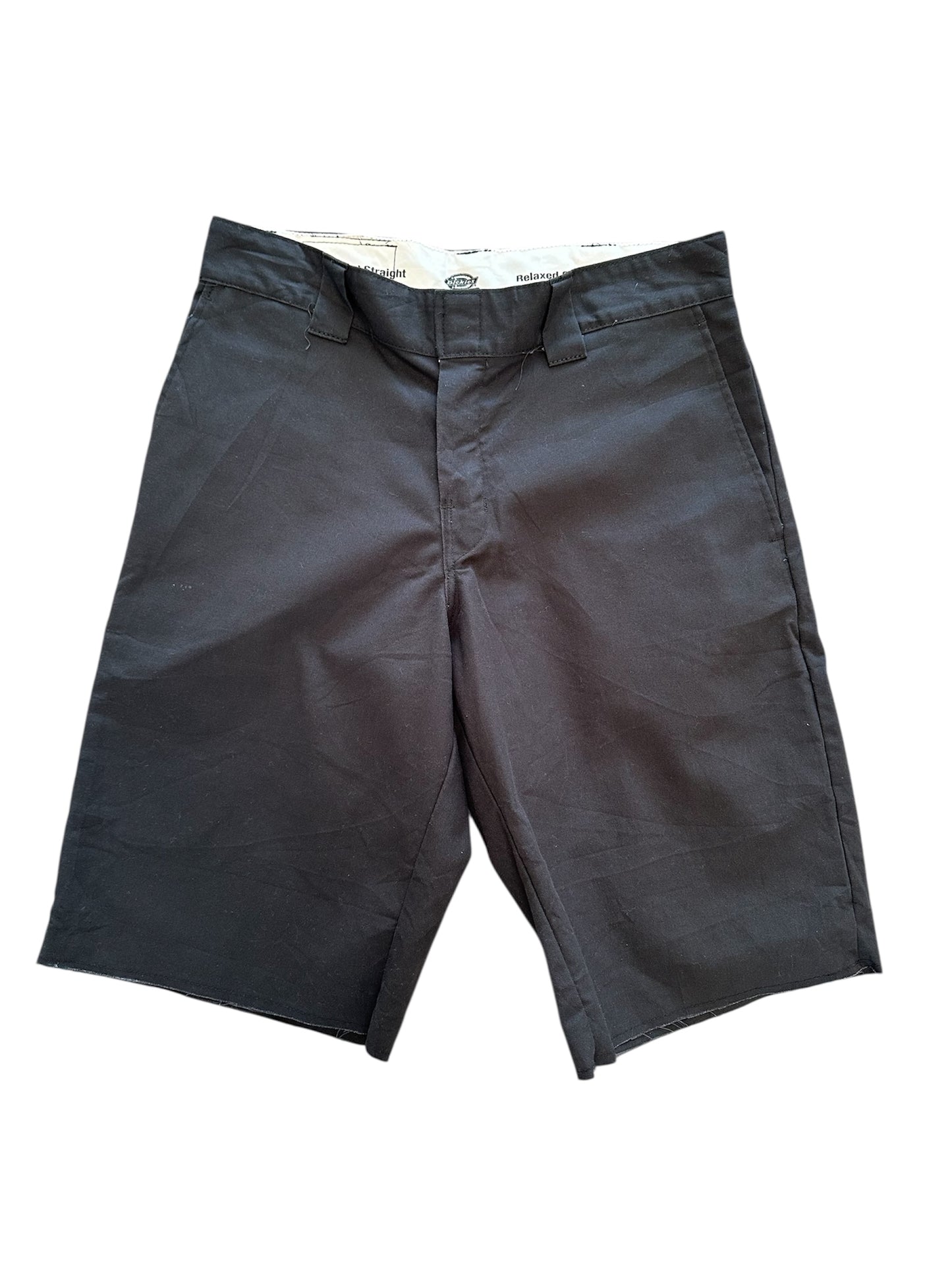 Jam Cargo Shorts Black w/ finished Raw Hem