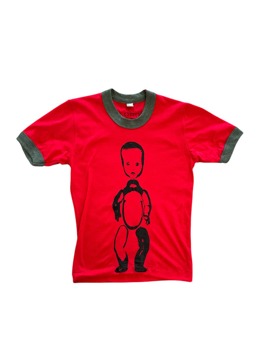 Baby Tee Red/Black