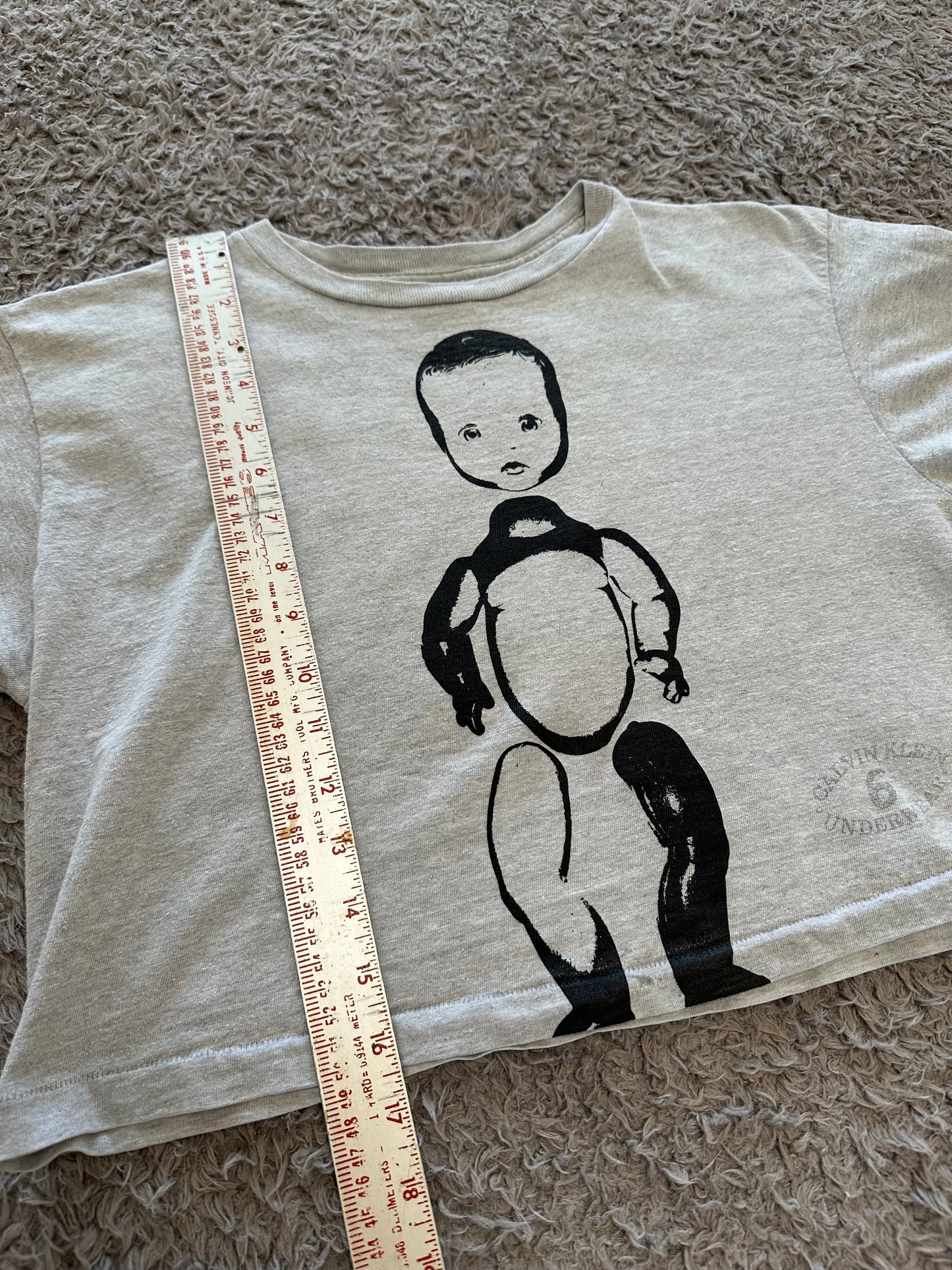 Baby Tee Crop On Vintage Blank