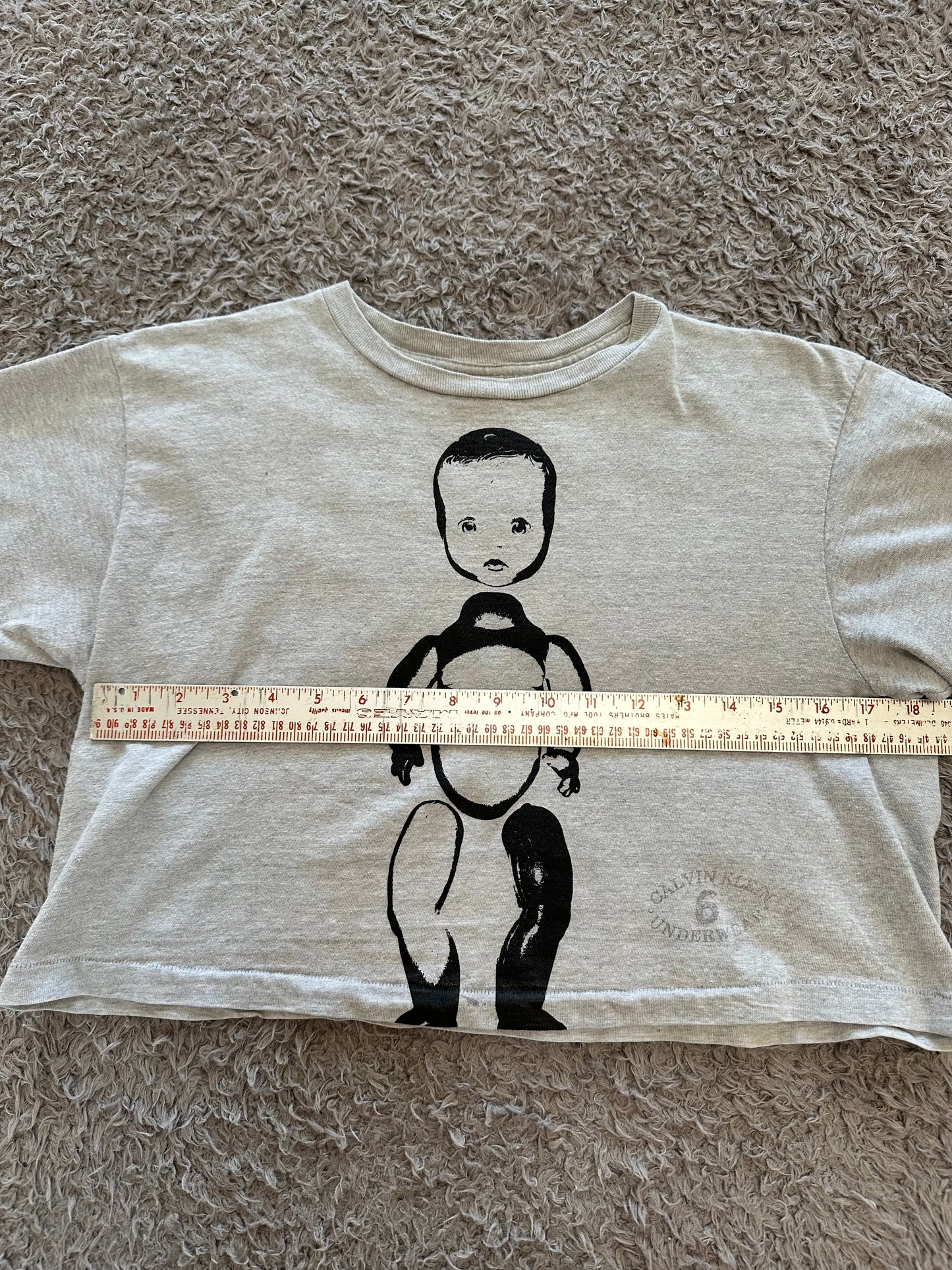 Baby Tee Crop On Vintage Blank