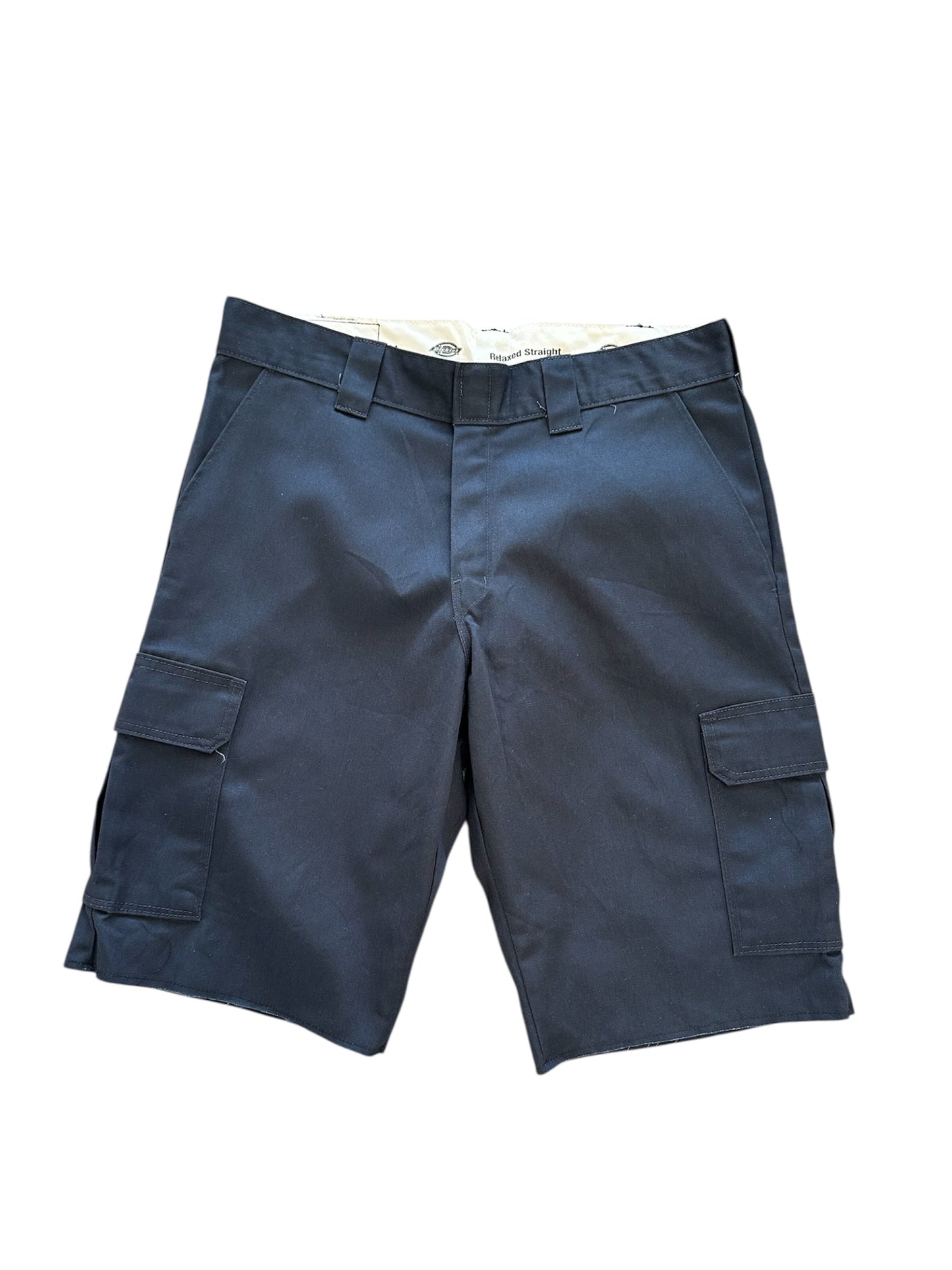 Jam Cargo Shorts Navy w/ finished Raw Hem