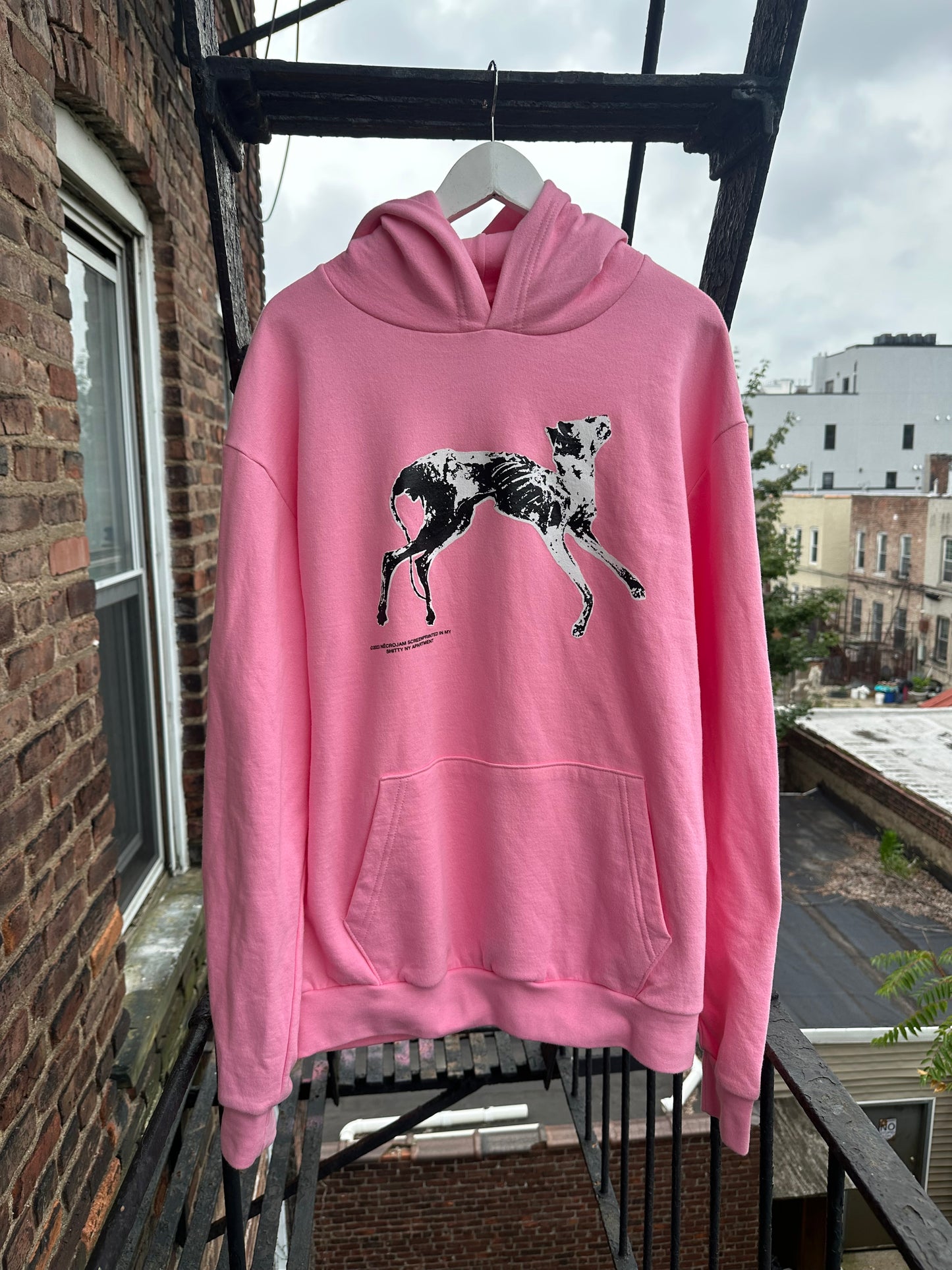 Pink Feral Hoodie