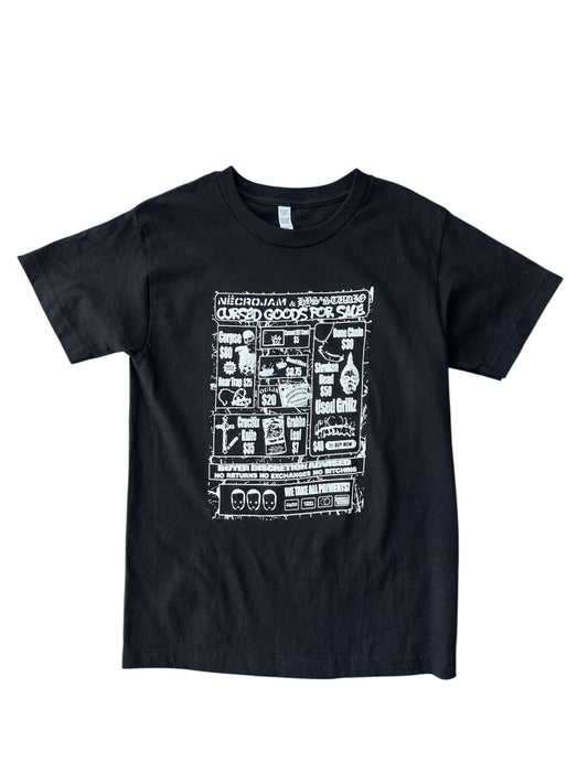 Cursed Goods HYS* Collab Tee White Black
