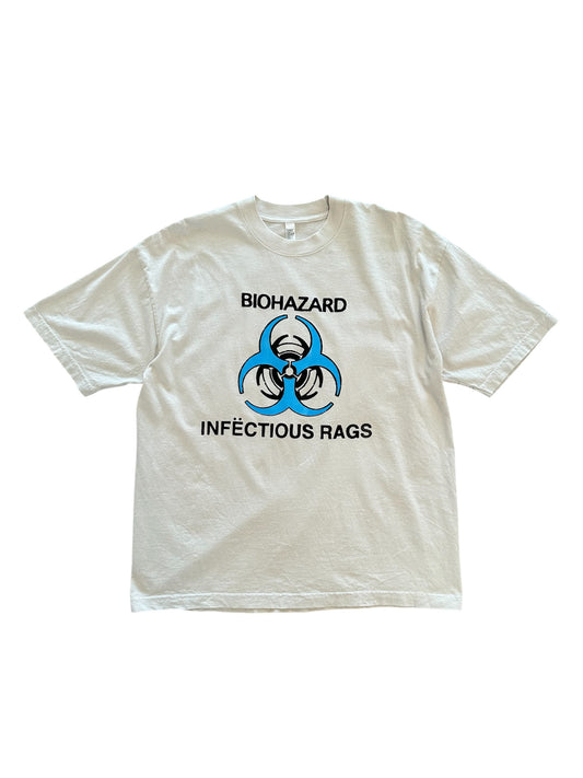 Biohazard Tee (“cement” color blank)